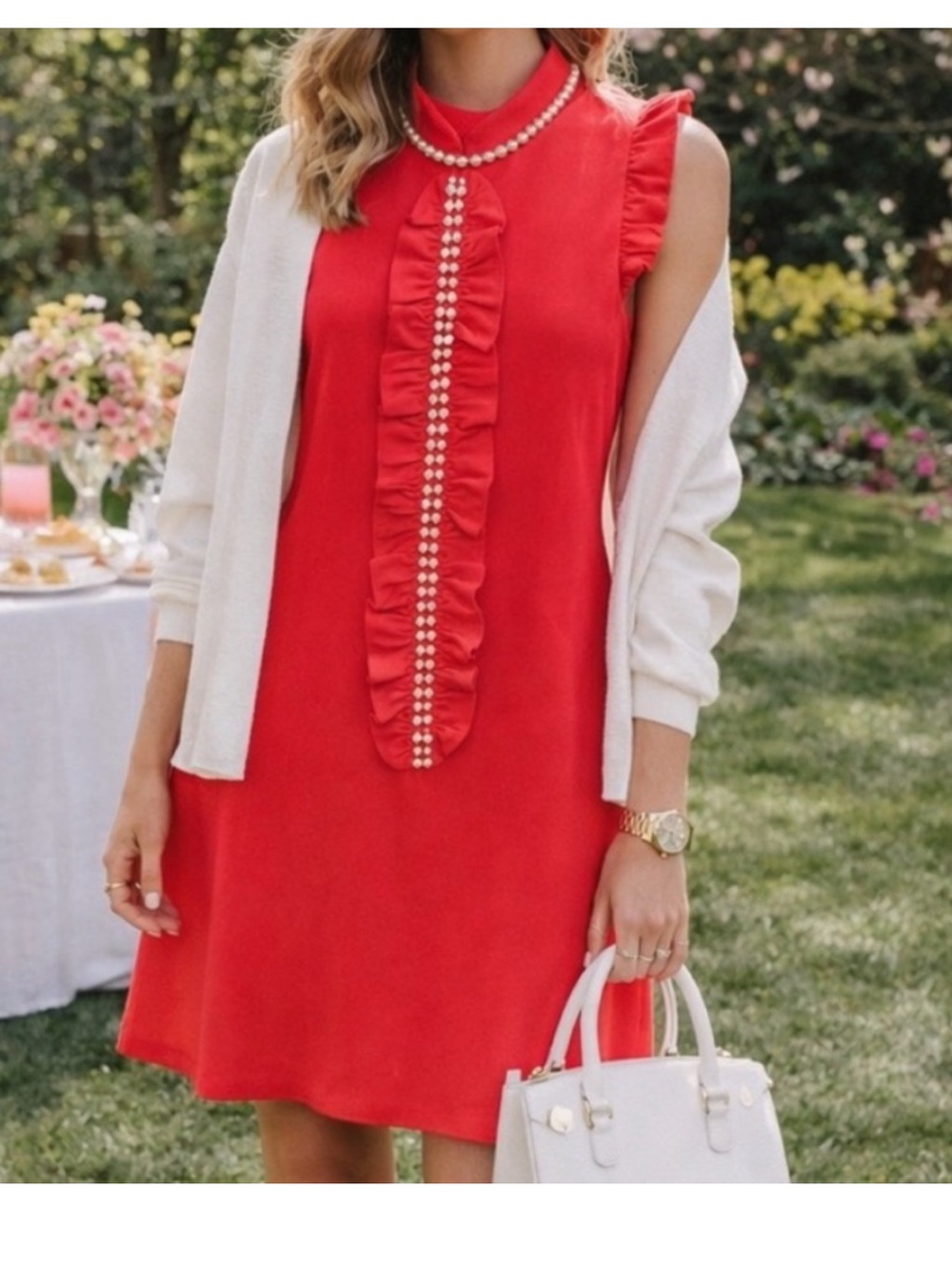 Lilly Pulitzer Adalee Dress Ruby Red